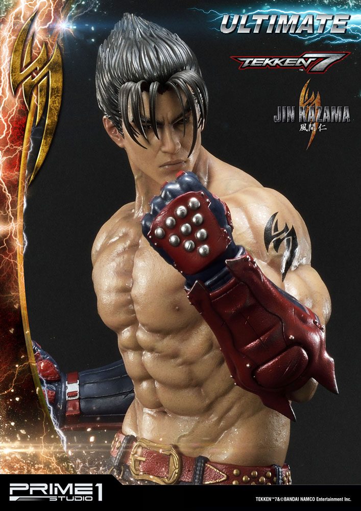 Tekken Statue Jin Kazama Ultimate Version Cm Figure Model Toys