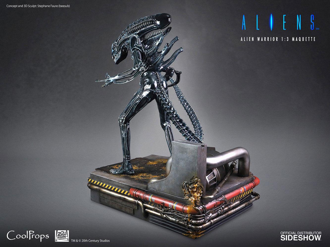 Alien Statue 1/3 Alien Warrior 74 cm Figure Model Toys