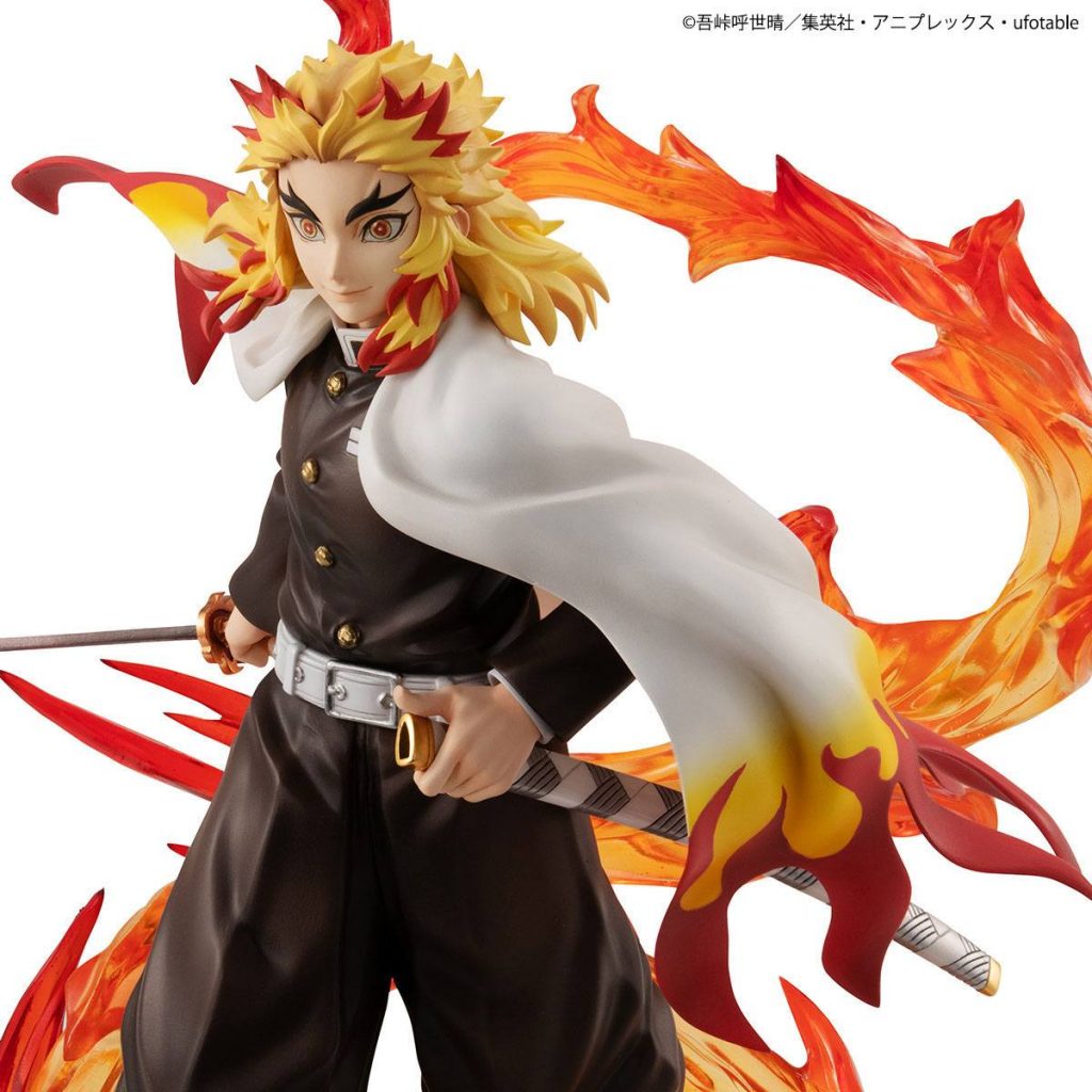 Demon Slayer Kimetsu No Yaiba 18 Statue Kyojuro Rengoku Kujumi - Vrogue