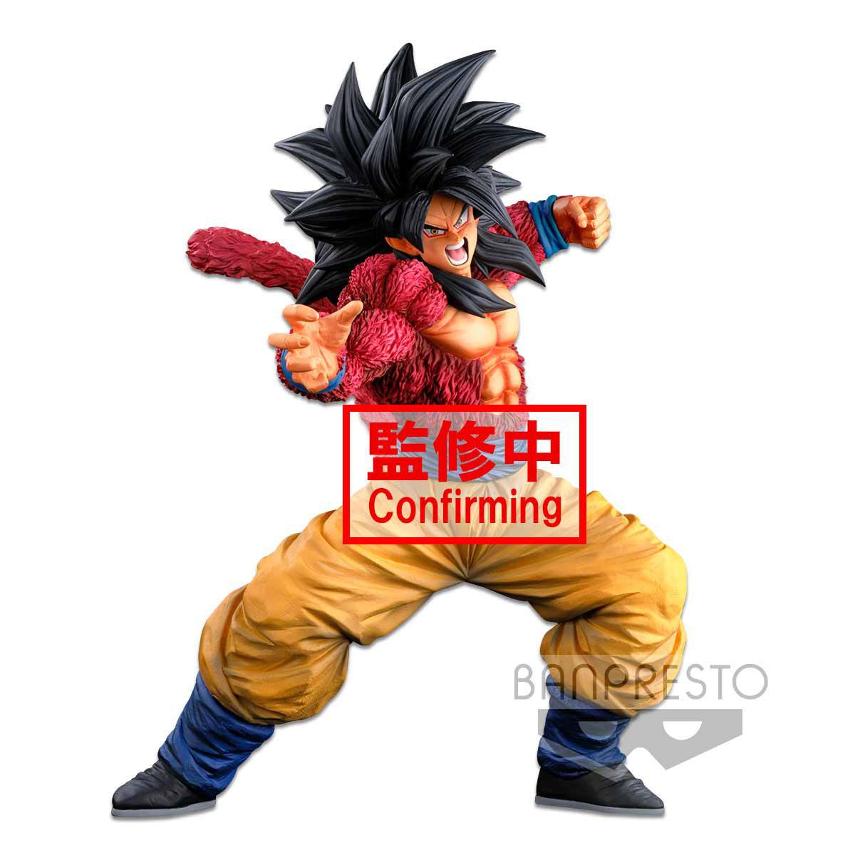 35cm Son Goku Super Saiyajin Figura Dragon Ball Z Super Master em