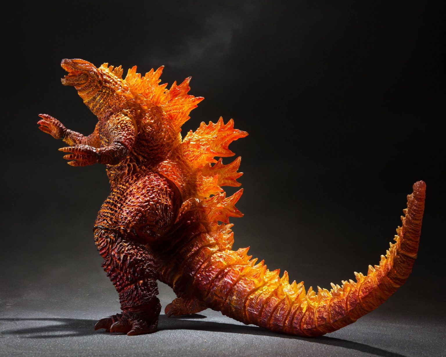 Godzilla King Of The Monsters 2019 Sh Monsterarts Action Figure Burning Godzilla 16 Cm 4633