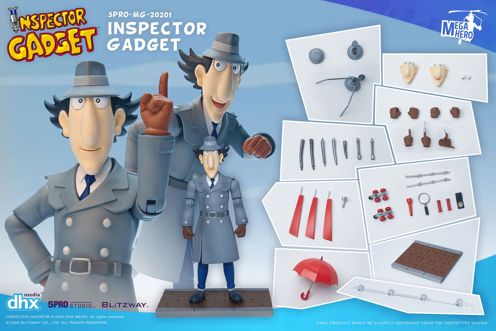 inspector gadget mega hero