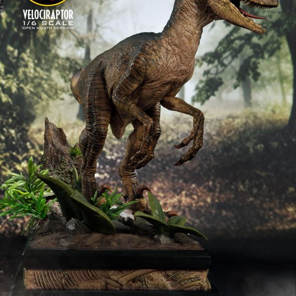 JURASSIC PARK - Diorama 1/8 - T-Rex vs Velociraptors - 65cm :  : Figurine Prime 1 Studio Jurassic Park