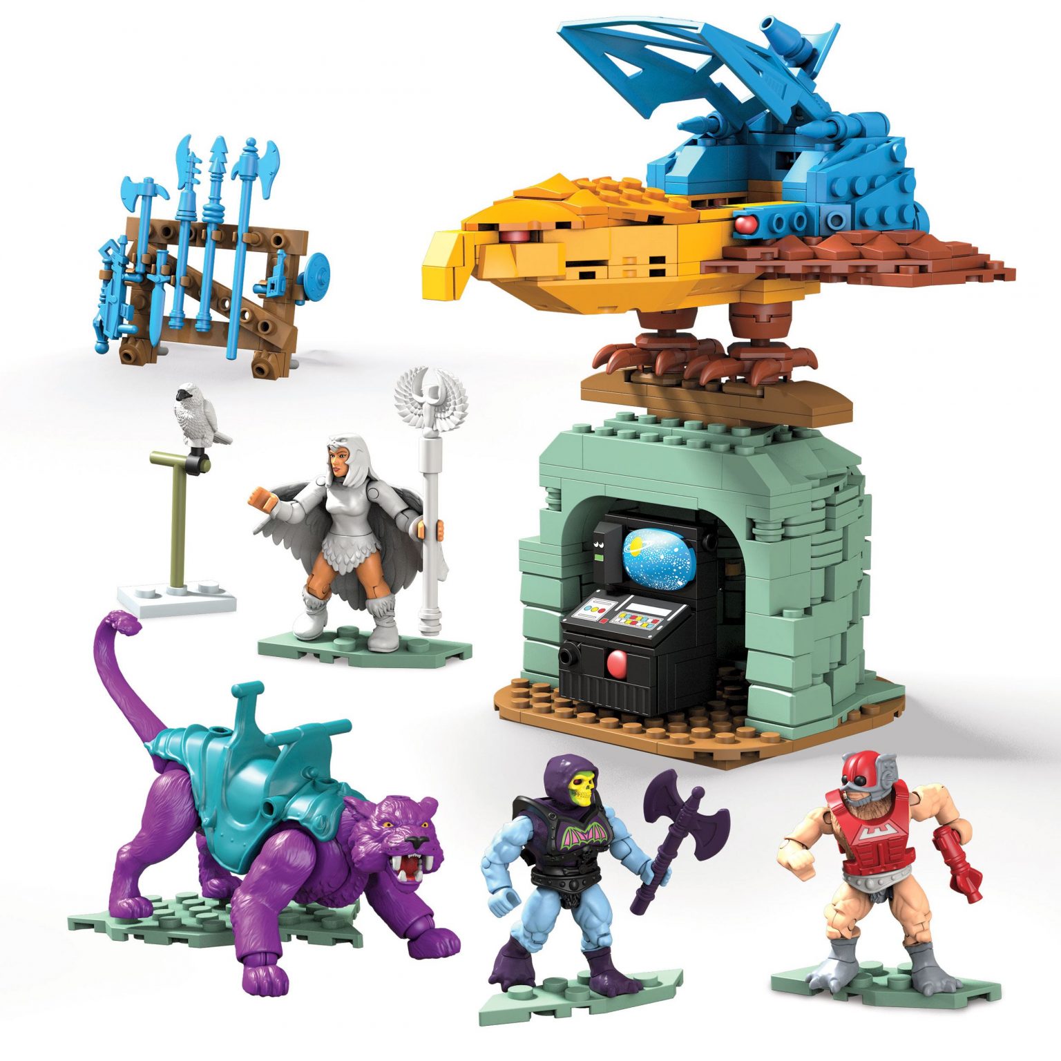 masters of the universe origins mysteries of castle grayskull deluxe accessories pack