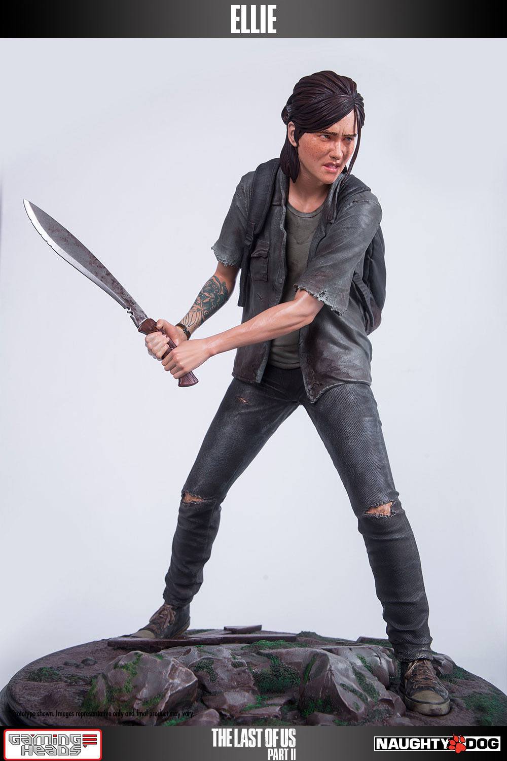 Ellie - The Last of Us - Gaming Heads Statue