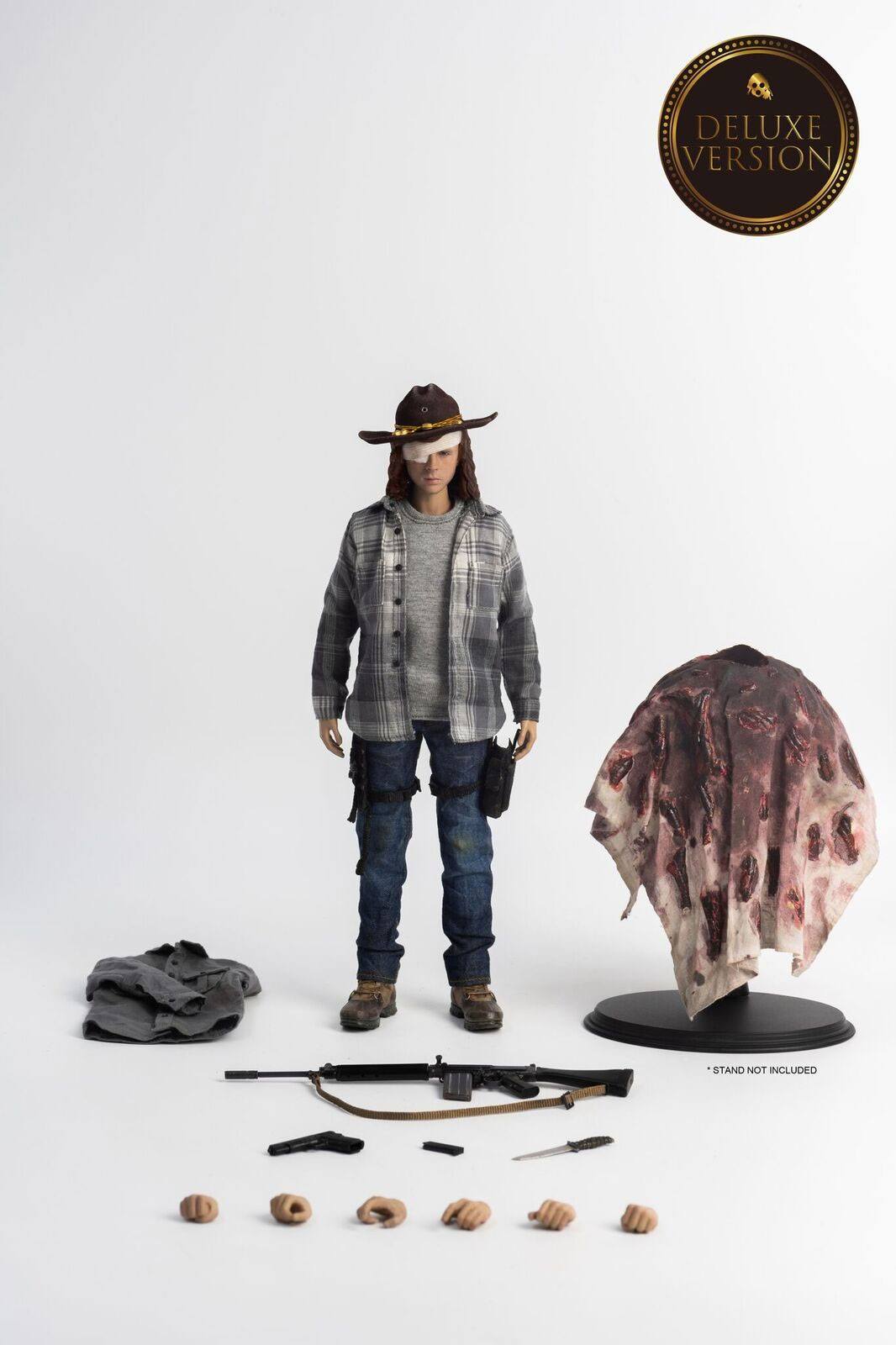 carl walking dead figure