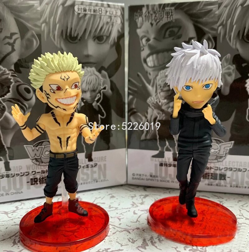 Trunkin | Jujutsu Kaisen Action Figures 6 Pcs Set 10 Cms PVC Figure | (Set  B) Itadori Yuji Fushiguro Megumi Action Figure Gojo Satoru | Model Anime